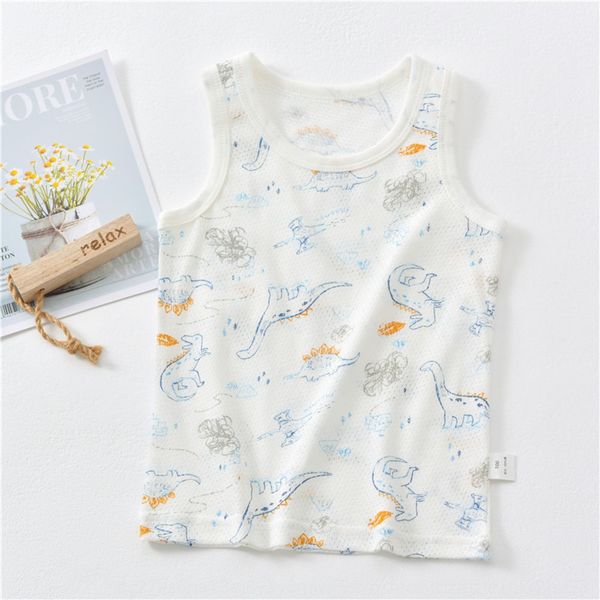boys and girls 2020 vest summer new solid color cartoon printed breathable mesh children's vest, Blue
boys and girls 2020 vest summer new solid color cartoon printed breathable mesh children's vest, Blue