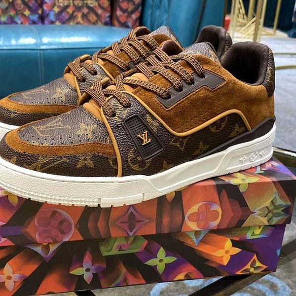 25 designer high-quality men's casual sports shoes and luxury outdoor casual shoes, the original box size is 38-45, Black
25 designer high-quality men's casual sports shoes and luxury outdoor casual shoes, the original box size is 38-45, Black