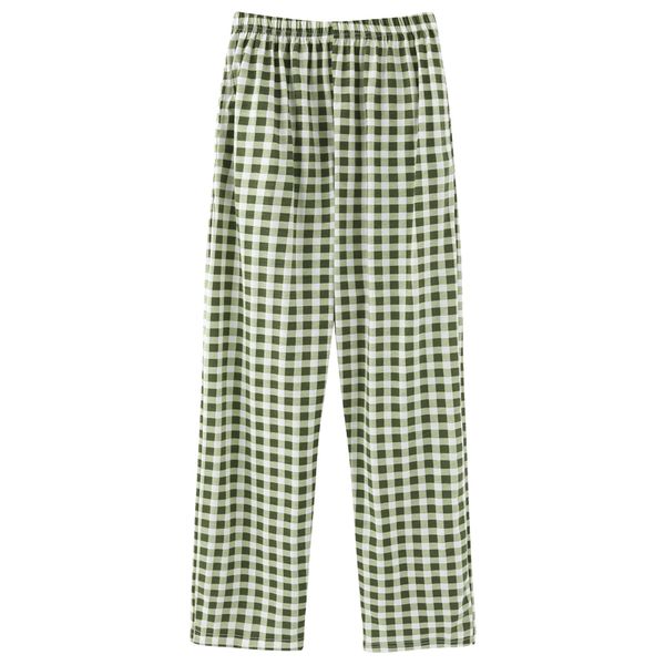bzel plaid cotton sleepwear women's pajamas pants plus size pijama mujer elastic waist night wear loose home pants casual nighty, Black;red
bzel plaid cotton sleepwear women's pajamas pants plus size pijama mujer elastic waist night wear loose home pants casual nighty, Black;red