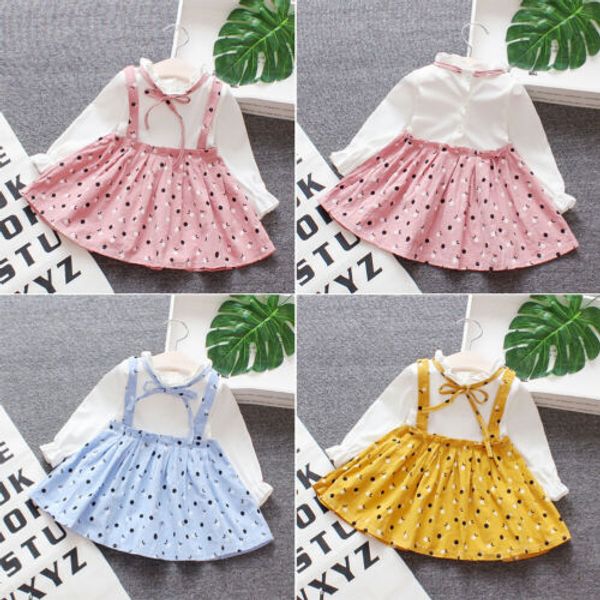 pudcoco 2020 spring toddler kids baby girls long sleeve polka dress princess party pageant patchwork autumn dresses, Red;yellow
pudcoco 2020 spring toddler kids baby girls long sleeve polka dress princess party pageant patchwork autumn dresses, Red;yellow