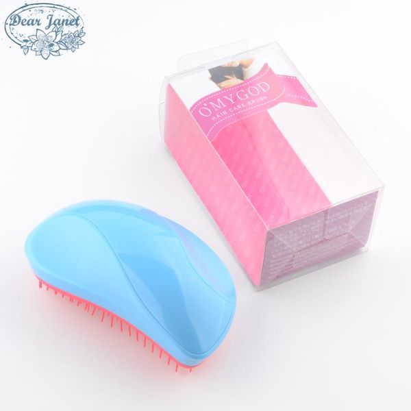 mango shape detangling hair brush soft teeth detangle hair comb magic hairdressing salon styling tools pink blue black with box, Silver
mango shape detangling hair brush soft teeth detangle hair comb magic hairdressing salon styling tools pink blue black with box, Silver
