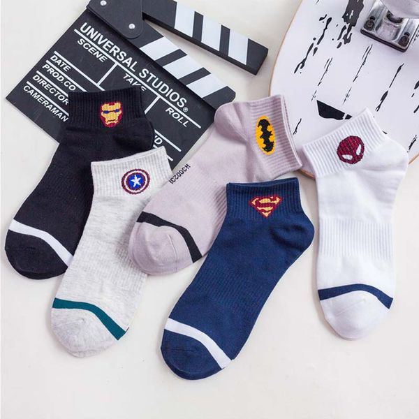 neue marvel comics heroes allgemeine socken cartoon iron man kapitn amerika hohe temperatur nhte muster casual mnner socken, Black
neue marvel comics heroes allgemeine socken cartoon iron man kapitn amerika hohe temperatur nhte muster casual mnner socken, Black