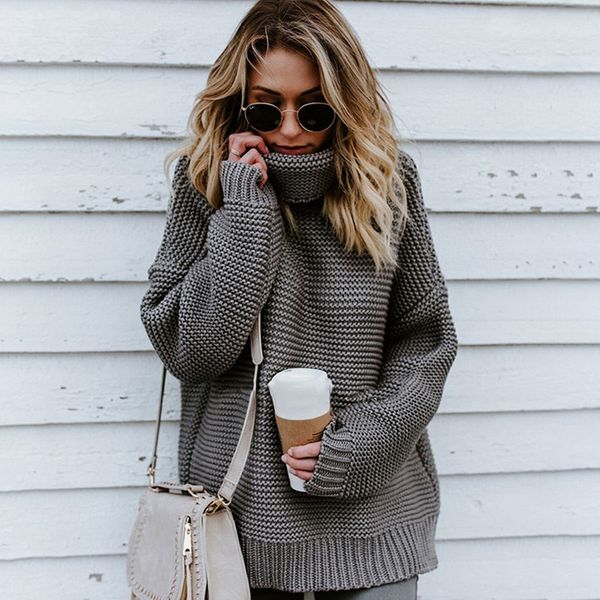 turtleneck women sweater autumn winter warm female jumper thick sweaters ribbed knitted pullover femme, White;black
turtleneck women sweater autumn winter warm female jumper thick sweaters ribbed knitted pullover femme, White;black