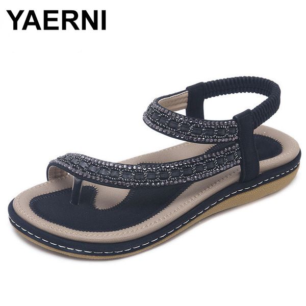 yaerni 2020 новых этнических женских сандалии rhinestone bohemia внешнеторгового большого размер 35-42 комфорт квартира обуви женщина 975-9, Black
yaerni 2020 новых этнических женских сандалии rhinestone bohemia внешнеторгового большого размер 35-42 комфорт квартира обуви женщина 975-9, Black