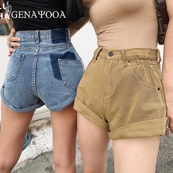 genayooa 2020 korean women shorts high waist shorts jeans demin with pocket casual wide leg denim summer streetwear hot, White;black
genayooa 2020 korean women shorts high waist shorts jeans demin with pocket casual wide leg denim summer streetwear hot, White;black