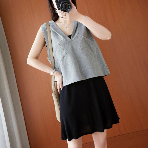 2020 new loose large size korean fat mm solid coat vest color vest hooded outerwear top, Camo
2020 new loose large size korean fat mm solid coat vest color vest hooded outerwear top, Camo