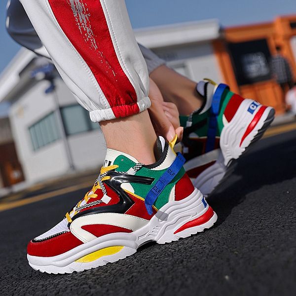 2020 new stylish woman running shoes increasing 6cm ins high heel sneakers men height platform breathable sports walking girls
2020 new stylish woman running shoes increasing 6cm ins high heel sneakers men height platform breathable sports walking girls
