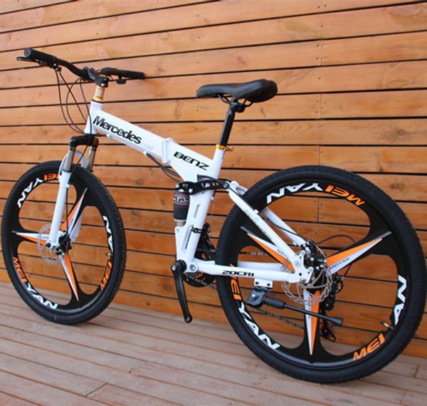 factory direct wholesale 26-inch mountain bike 21-speed folding variable speed car double disc brake one piece
factory direct wholesale 26-inch mountain bike 21-speed folding variable speed car double disc brake one piece
