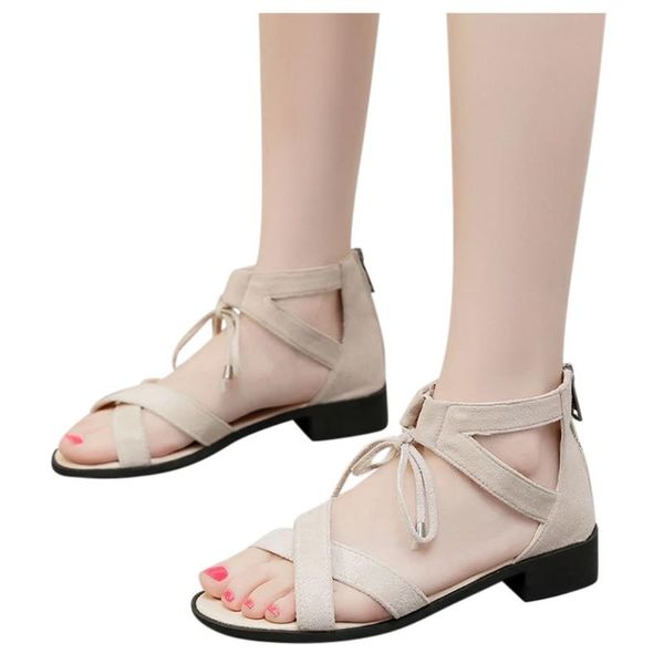 flock zipper square heel sandal woman shoes classics solid cross strap women's summer footwear chaussures femme sandal cs06, Black
flock zipper square heel sandal woman shoes classics solid cross strap women's summer footwear chaussures femme sandal cs06, Black