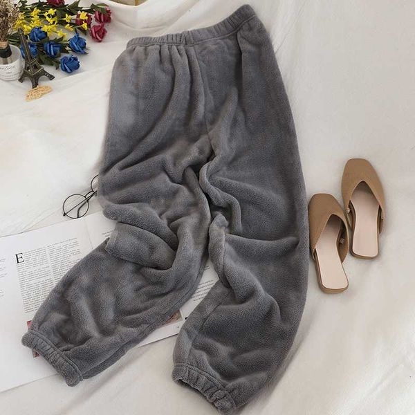 heliar women harems elastic pants autumn winter loose velvet trousers for women winter solid colors pants warm trousers, Black;white 
heliar women harems elastic pants autumn winter loose velvet trousers for women winter solid colors pants warm trousers, Black;white