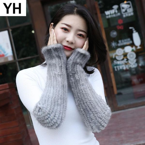 lady long style 40cm real gloves girls real knitted fingerless gloves strong elasticity mittens, Blue;gray
lady long style 40cm real gloves girls real knitted fingerless gloves strong elasticity mittens, Blue;gray