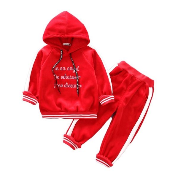baby girls boys clothing sets kids new autumn winter casual letter hooded thicken velvet t shirt children's sports suit clothes, White
baby girls boys clothing sets kids new autumn winter casual letter hooded thicken velvet t shirt children's sports suit clothes, White