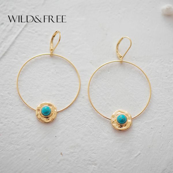 wild&bohemian round natural stone dangle earrings for women simple gold big circle drop earrings summer dress jewelry gift, Silver
wild&bohemian round natural stone dangle earrings for women simple gold big circle drop earrings summer dress jewelry gift, Silver