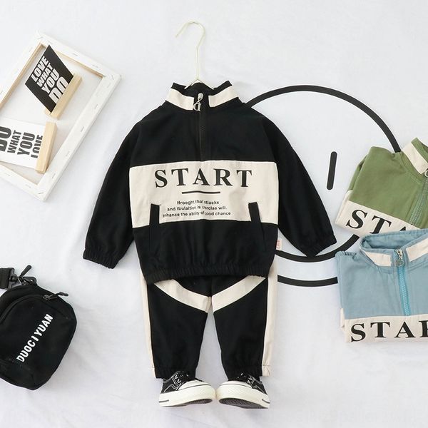 boys' sports casual letter color matching half long sleeve sweater children's baby fashion korean two-piece sweater zipper zipper
boys' sports casual letter color matching half long sleeve sweater children's baby fashion korean two-piece sweater zipper zipper