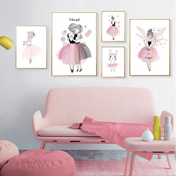 cartoon princess canvas print ballet girl wall art posters and prints pink poster nursery wall painting baby room decor picture
cartoon princess canvas print ballet girl wall art posters and prints pink poster nursery wall painting baby room decor picture
