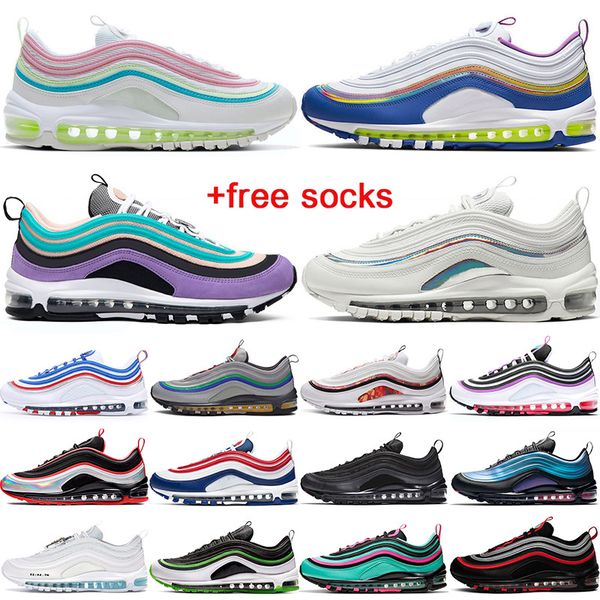 size 12 easter 2020 chaussures og 97s silver irdescent cushion running shoes mschf x inri jesus bred south beach gym men sport trainers, White;red
size 12 easter 2020 chaussures og 97s silver irdescent cushion running shoes mschf x inri jesus bred south beach gym men sport trainers, White;red