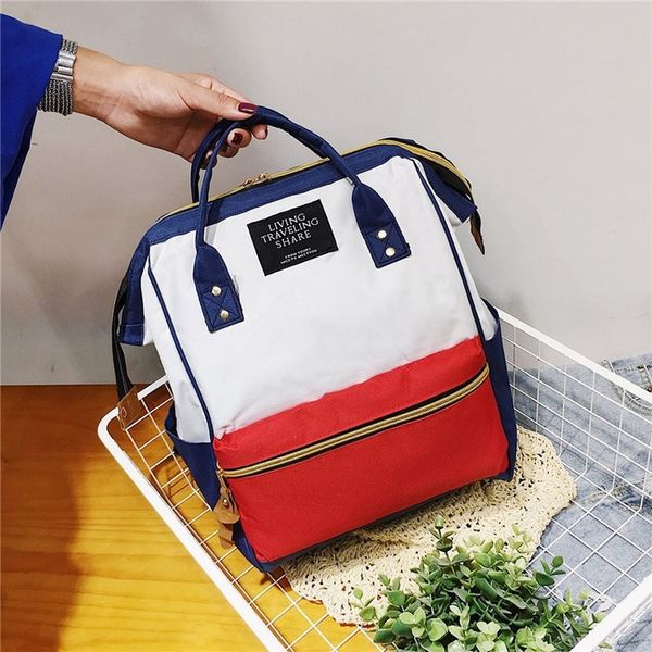 lotte canvas backpack women's large capacity waterproof canvas clip mommy bag leisure travel backpack student bag 
lotte canvas backpack women's large capacity waterproof canvas clip mommy bag leisure travel backpack student bag