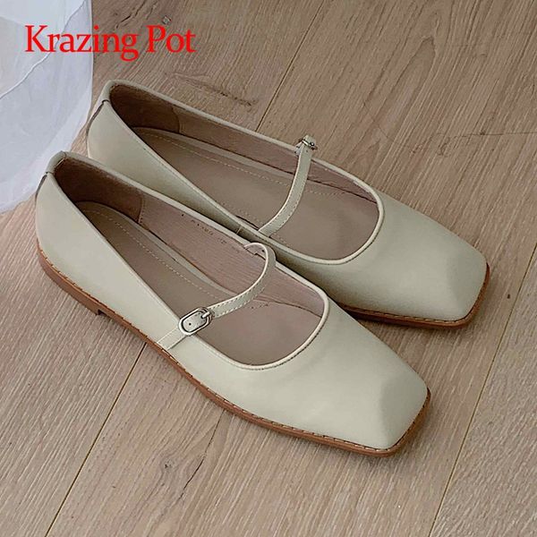 krazing pot gladiator full grain leather vintage square toe low square heels buckle straps gorgeous handmade women pumps l20, Black
krazing pot gladiator full grain leather vintage square toe low square heels buckle straps gorgeous handmade women pumps l20, Black