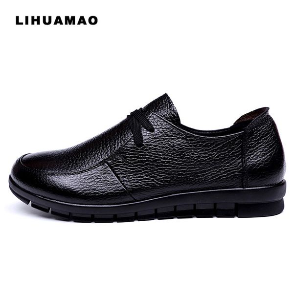 lihuamao genuine leather shoes women flats casual sneaker oxfords lace up comfortable skid resistance driving shoes work party, Black
lihuamao genuine leather shoes women flats casual sneaker oxfords lace up comfortable skid resistance driving shoes work party, Black
