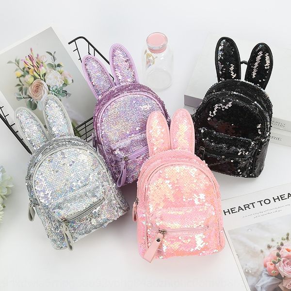 new tu er sequins cartoon cute mini backpack sequins rabbit ear bag kindergarten children's backpack
new tu er sequins cartoon cute mini backpack sequins rabbit ear bag kindergarten children's backpack