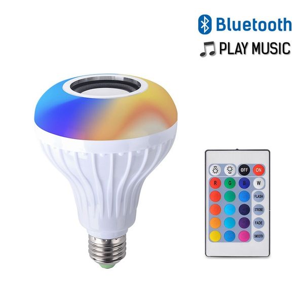 e27 smart led light rgb wireless bluetooth speakers bulb lamp music playing dimmable music player audio with 24 keys remote control
e27 smart led light rgb wireless bluetooth speakers bulb lamp music playing dimmable music player audio with 24 keys remote control