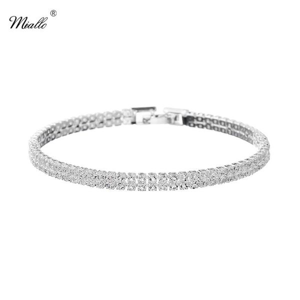 miallo simple austrian crystal women chain & link bracelets fashion flexible slim wedding bride bridesmaids bracelets, Black
miallo simple austrian crystal women chain & link bracelets fashion flexible slim wedding bride bridesmaids bracelets, Black