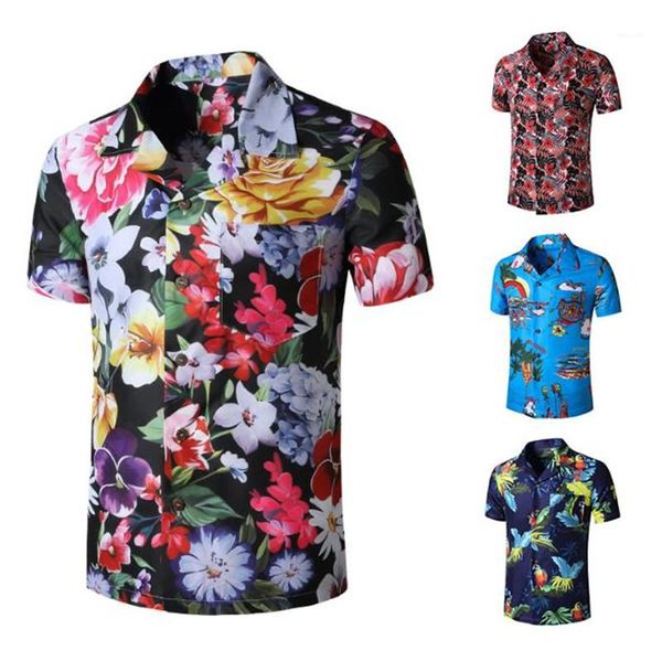 summer shirts hawaiian style mens shirt plus size beach mens shirt fashion designer floral short sleeve, White;black
summer shirts hawaiian style mens shirt plus size beach mens shirt fashion designer floral short sleeve, White;black