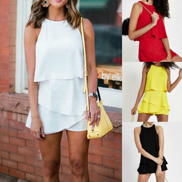 new fashion 2020 women's clubwear holiday summer mini chiffon playsuit romper beach shorts dress drop shipping, Black;gray
new fashion 2020 women's clubwear holiday summer mini chiffon playsuit romper beach shorts dress drop shipping, Black;gray
