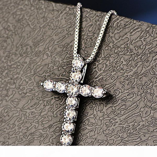 lucky female cross crystal pendants silver color chain necklaces shiny zirconia choker necklaces fashion jewelry gifts for women
lucky female cross crystal pendants silver color chain necklaces shiny zirconia choker necklaces fashion jewelry gifts for women