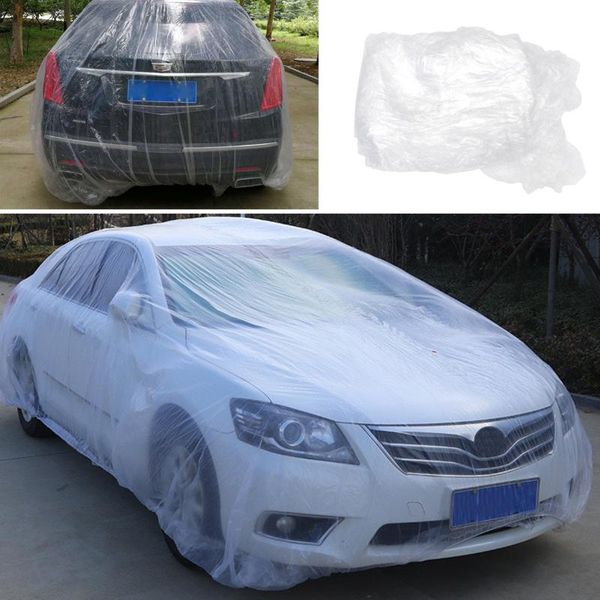 disposable thickened windproof car cover transparent dustproof car clothing summer sunscreen cover
disposable thickened windproof car cover transparent dustproof car clothing summer sunscreen cover