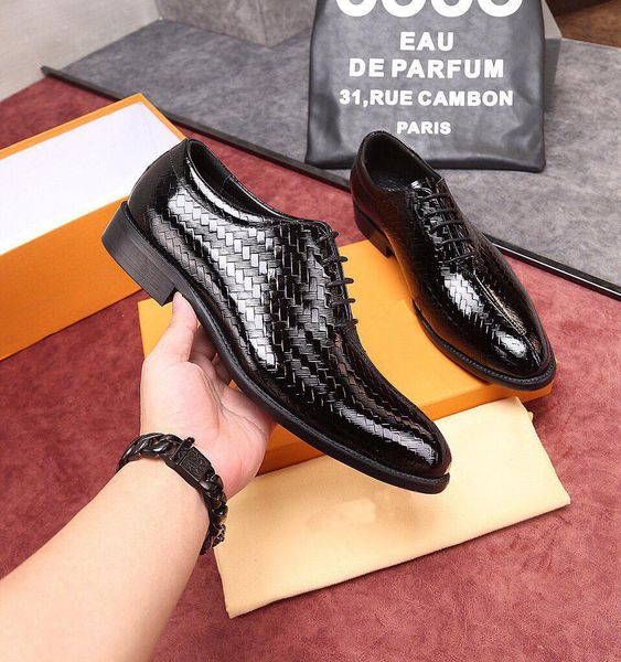 fashion men genuine leather business loafers formal party oxfords brand designer breathable wedding dress shoes zapatos hombre size 38-44, Black
fashion men genuine leather business loafers formal party oxfords brand designer breathable wedding dress shoes zapatos hombre size 38-44, Black