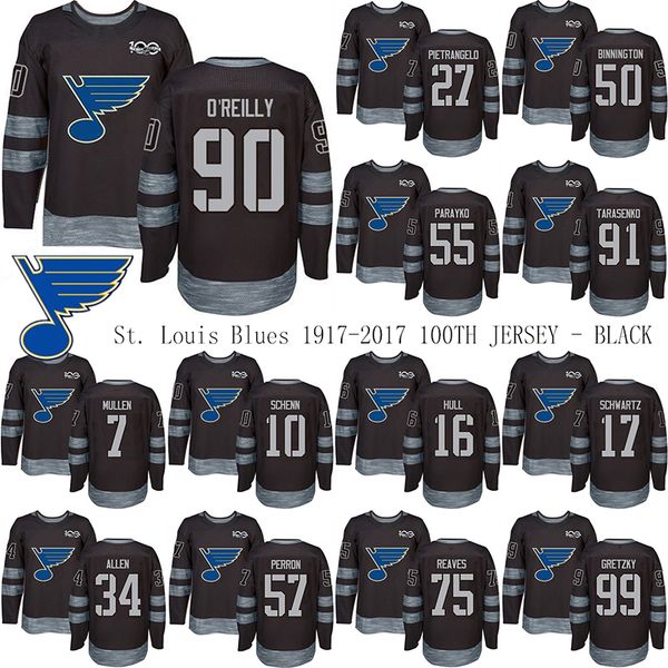 st. louis blues 1917-2017 100th anniversary black 91 vladimir tarasenko 90 ryan o'reilly 50 jordan binnington 7 maroon hockey jerseys, Black;red
st. louis blues 1917-2017 100th anniversary black 91 vladimir tarasenko 90 ryan o'reilly 50 jordan binnington 7 maroon hockey jerseys, Black;red
