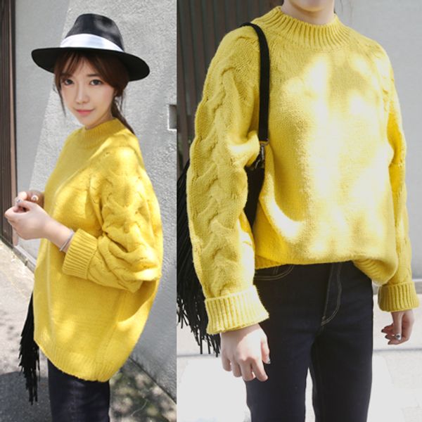 womens autumn sweaters long sleeve casual loose oversized chunky knit pullover jumper solid color loose round neck top, White;black
womens autumn sweaters long sleeve casual loose oversized chunky knit pullover jumper solid color loose round neck top, White;black
