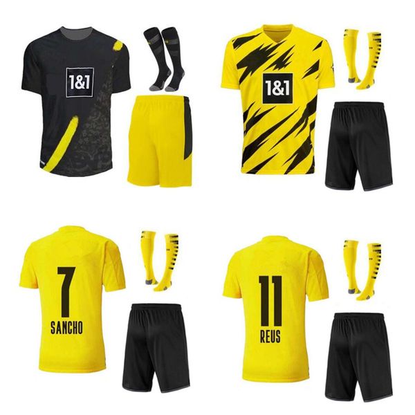 2021 borussia dortmund soccer jersey kit home away jersey 20/21 maillots de football reus sancho haaland hazard football shirts, Black
2021 borussia dortmund soccer jersey kit home away jersey 20/21 maillots de football reus sancho haaland hazard football shirts, Black