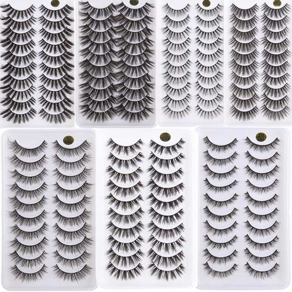 5/10 pairs of 3d mink hair false eyelashes thick natural false eyelashes makeup extension handmade
5/10 pairs of 3d mink hair false eyelashes thick natural false eyelashes makeup extension handmade