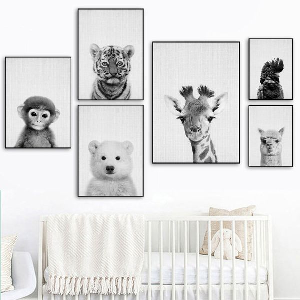 black white monkey wall art canvas posters and prints minimalist animal painting picture for living room modern home decor
black white monkey wall art canvas posters and prints minimalist animal painting picture for living room modern home decor