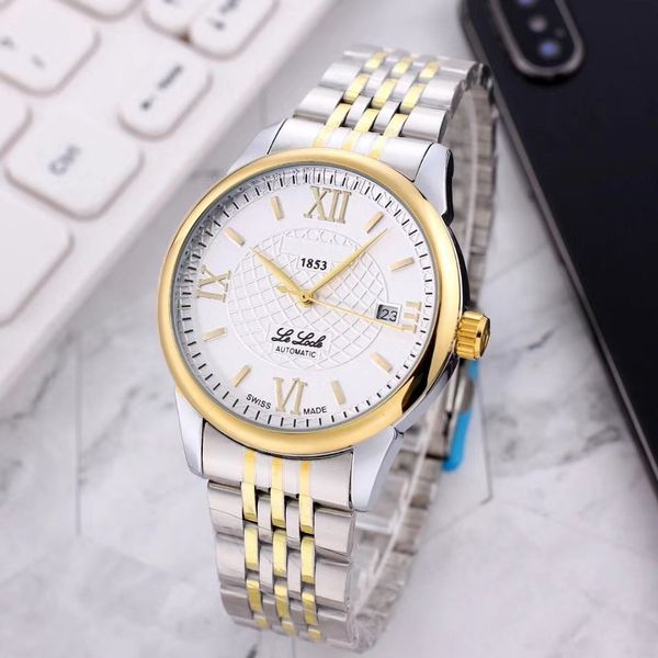 2022 new arrive luxury mens watches automatic mechanical watch designer watches 1853 brand steel strap casual sports style, Slivery;brown
2022 new arrive luxury mens watches automatic mechanical watch designer watches 1853 brand steel strap casual sports style, Slivery;brown
