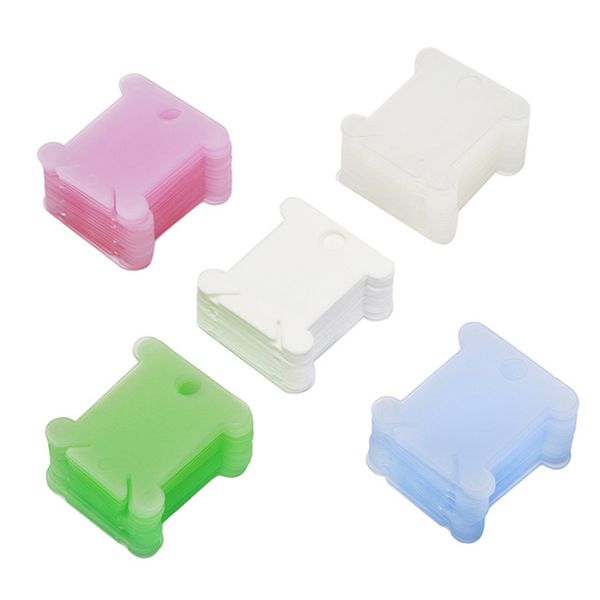 50pcs plastic floss bobbins for cross stitch thread organizer holder embroidery thread board cards bobbin storage sewing tools, Black
50pcs plastic floss bobbins for cross stitch thread organizer holder embroidery thread board cards bobbin storage sewing tools, Black