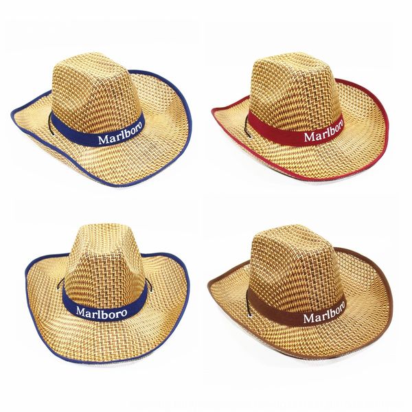 western cowboy knight woven travel sun cowboy new big eaves straw hat three straw sun hat, Blue;gray
western cowboy knight woven travel sun cowboy new big eaves straw hat three straw sun hat, Blue;gray