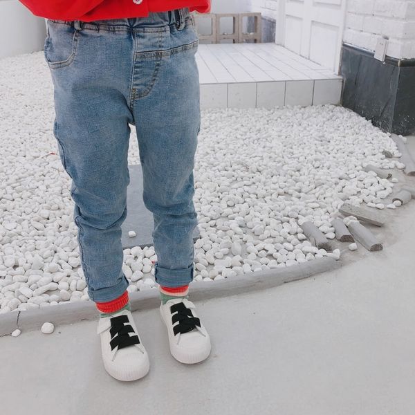 yu.kids girl baby autumn new korean and jeans slim jeans children all-match stretch leggings pants, Blue
yu.kids girl baby autumn new korean and jeans slim jeans children all-match stretch leggings pants, Blue