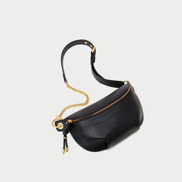 genuine leather fanny bag banana waist bag chain new brand handbag for belt women waist pack chest phone pouch belly
genuine leather fanny bag banana waist bag chain new brand handbag for belt women waist pack chest phone pouch belly