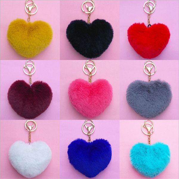wholesale price fur pompom keychain soft lovely heart shape pompon faux rabbit fur pom poms ball car handbag key ring gift, Silver
wholesale price fur pompom keychain soft lovely heart shape pompon faux rabbit fur pom poms ball car handbag key ring gift, Silver