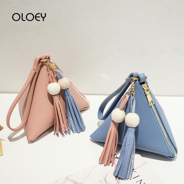 triangle tassel mini women's bag female clutch purse hand bag wristlets strap small totes pu shoulder casual phone package
triangle tassel mini women's bag female clutch purse hand bag wristlets strap small totes pu shoulder casual phone package