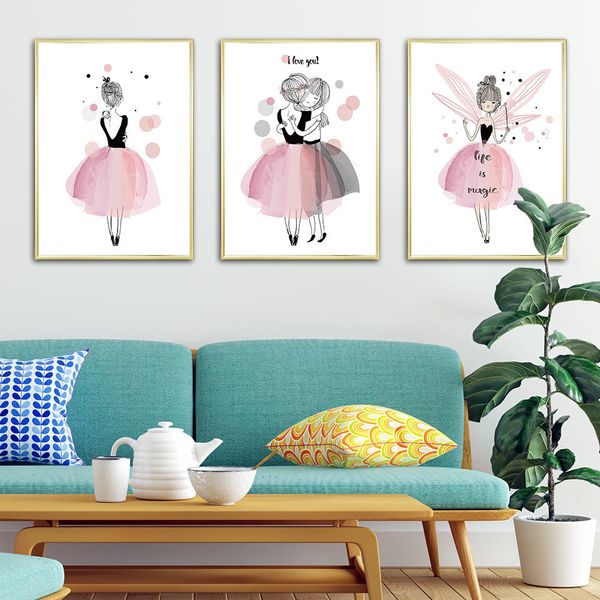 lovely ballet girl posters prints cartoon poster kid's wall art nordic canvas painting modern decor wall picture for living room
lovely ballet girl posters prints cartoon poster kid's wall art nordic canvas painting modern decor wall picture for living room