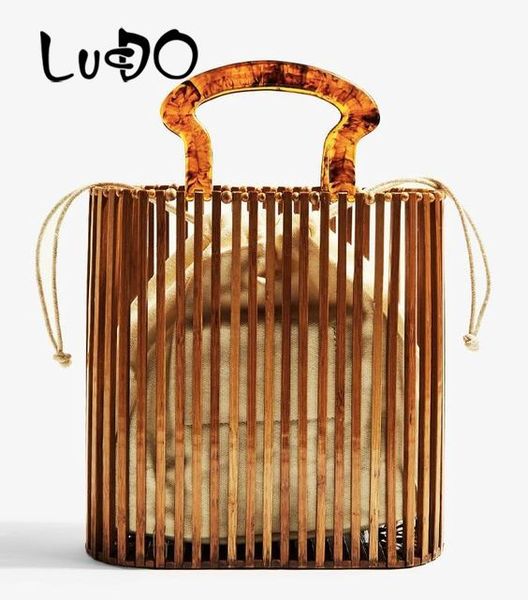 lucdo bamboo weaving basket bags retro beach seaside vacation handbag new woven bag women's shopping simple acrylic hand bag
lucdo bamboo weaving basket bags retro beach seaside vacation handbag new woven bag women's shopping simple acrylic hand bag