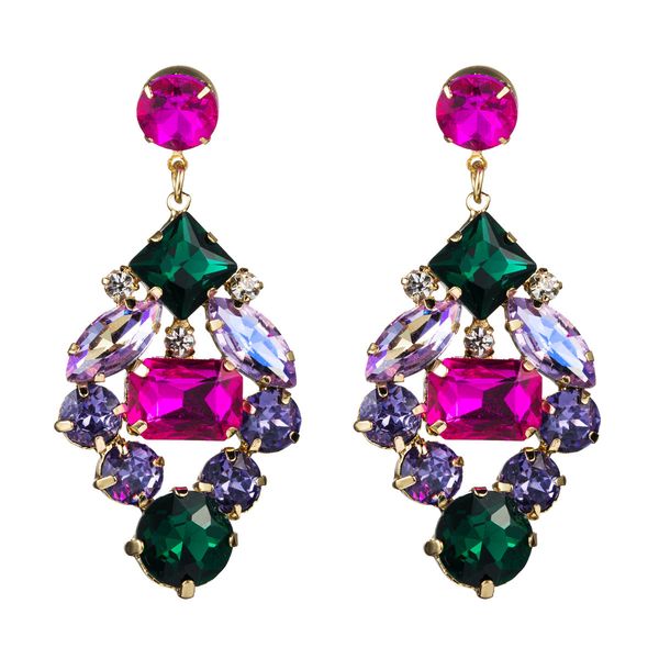 exaggerated geometry multi-layer alloy diamond glass diamond full diamond earrings women's fashion earrings, Golden
exaggerated geometry multi-layer alloy diamond glass diamond full diamond earrings women's fashion earrings, Golden