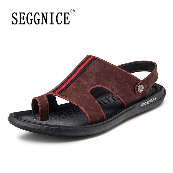 seggnice summer men leather sandals beach retro rome sandals men's push toe solid color male outdoor casual shoes 2020, Black
seggnice summer men leather sandals beach retro rome sandals men's push toe solid color male outdoor casual shoes 2020, Black