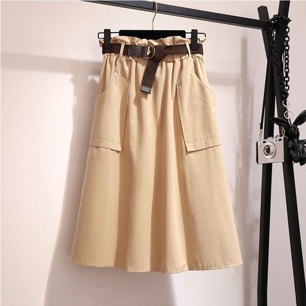midi knee length summer autumn skirt women no belt casual cotton solid high waist sun school skirt female, Black
midi knee length summer autumn skirt women no belt casual cotton solid high waist sun school skirt female, Black