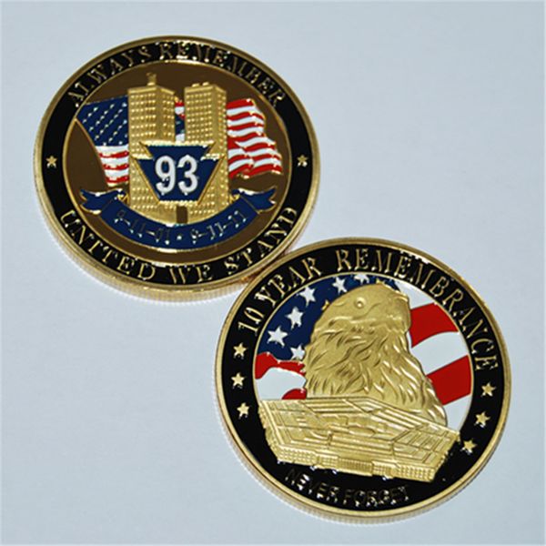 50pcs/lot the american eagle liberty justice united states trade gold plated 911 coins ing
50pcs/lot the american eagle liberty justice united states trade gold plated 911 coins ing