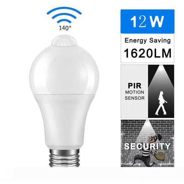 led pir sensor bulb e27 12w ac 220v 110v dusk to dawn light bulb day night light motion sensor lamp for home lighting
led pir sensor bulb e27 12w ac 220v 110v dusk to dawn light bulb day night light motion sensor lamp for home lighting